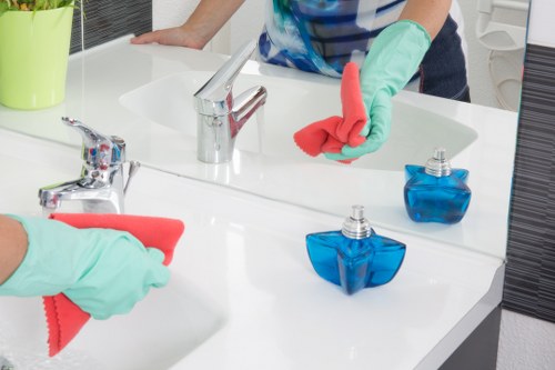 Professional end of tenancy cleaning in a Surrey rental kitchen