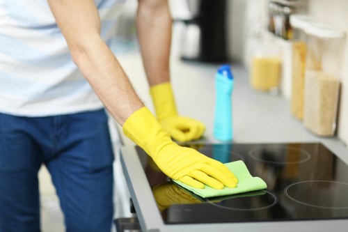 Commercial deep cleaning for a Surrey office space